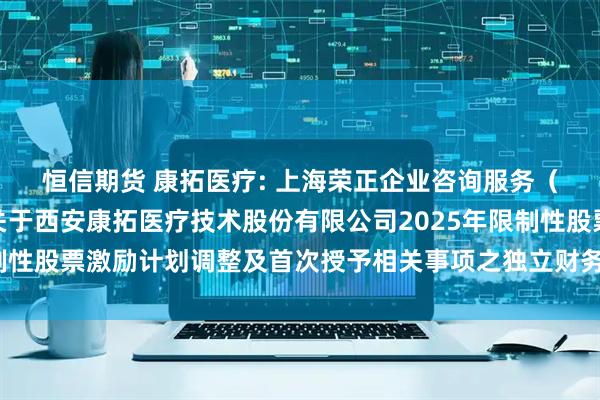 恒信期货 康拓医疗: 上海荣正企业咨询服务(集团)股份有限公司关于西安康拓医疗技术股份有限公司2025年限制性股票激励计划调整及首次授予相关事项之独立财务顾问报告内容摘要